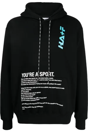 Haider Ackermann Hoodie mit Text-Print