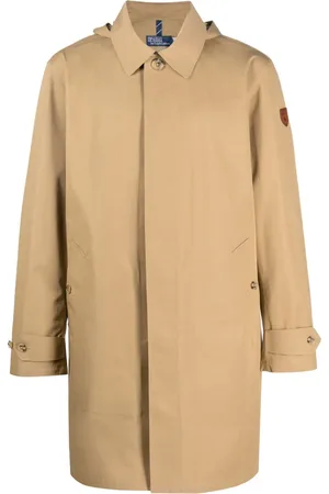 Ralph Lauren Einreihiger Kapuzenmantel