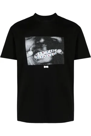 Nahmias T-Shirt mit grafischem Print