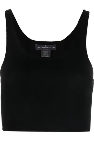 ERMANNO SCERVINO Cropped-Top aus Schurwolle