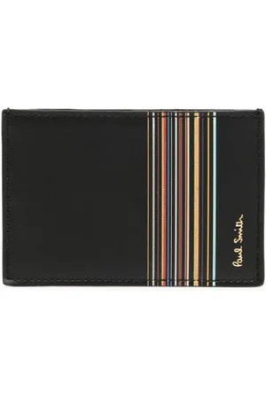 Paul Smith Kartenetui mit Signature-Streifen