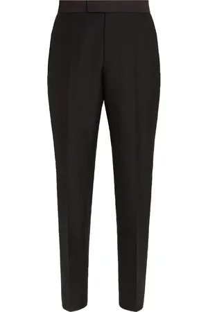 Ermenegildo Zegna Wool-mohair tailored trousers