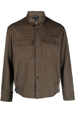 Emporio Armani Hemdjacke mit aufgesetzten Taschen