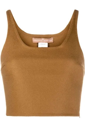 ERMANNO SCERVINO Cropped-Top aus Schurwolle
