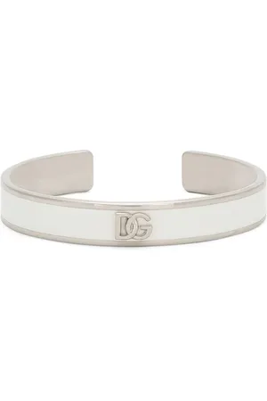 Dolce & Gabbana Armreif mit Logo-Schild
