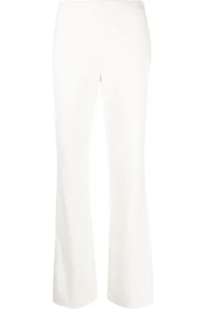 ALICE+OLIVIA Lara Hose aus Satin-Twill
