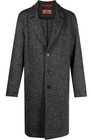 Missoni Einreihiger Mantel mit Zickzackmuster