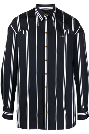 Vivienne Westwood Gestreiftes Hemd mit Logo