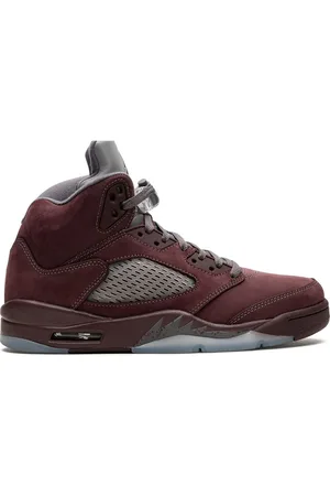 Jordan Air 5 Burgundy High-Top-Sneakers