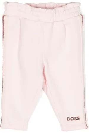 HUGO BOSS Jogginghose mit Glitter-Detail