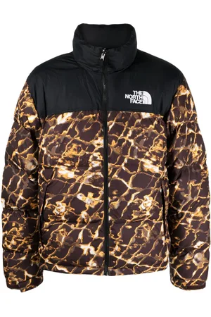 The North Face Gefütterte Jacke mit abstraktem Muster