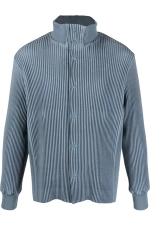 Issey Miyake Kersey Pleats Bomberjacke
