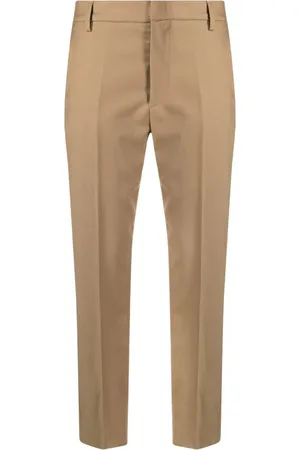Dondup Nima Cropped-Hose aus Flannel