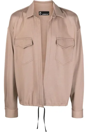 Styland Offene Jacke mit tiefen Schultern