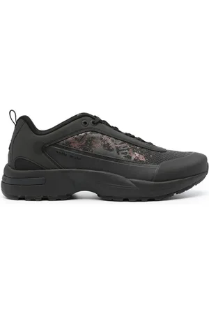 Stone Island Grime Sneakers mit Kontrasteinsätzen