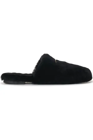 ANINE BING Mules mit Kettendetail