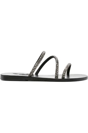 Ancient Greek Sandals Polytimi Sandalen mit Kristallen