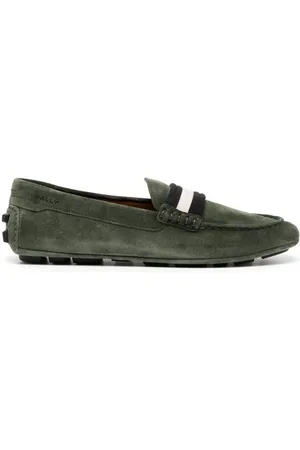 Bally Loafer mit Kontrastdetails