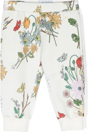 Roberto Cavalli Hose mit Blumen-Print