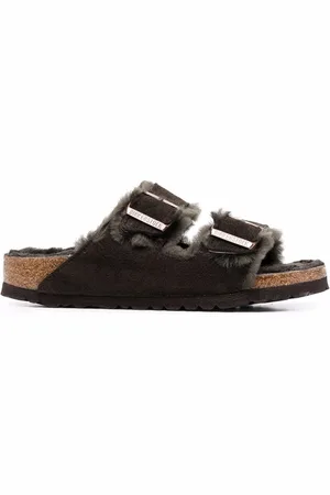 Birkenstock Sandalen mit Shearling