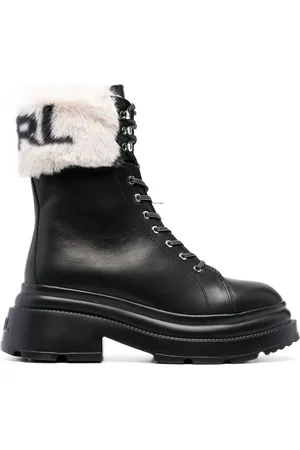 Karl Lagerfeld Stiefeletten mit Logo