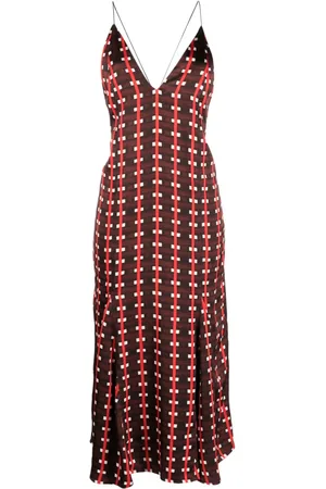 WALES BONNER Kleid mit geometrischem Print