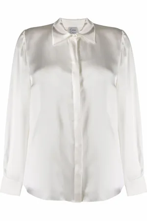 CARINE GILSON Hemd aus Satin