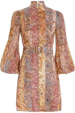 ZIMMERMANN Kleid mit Paisley-Print