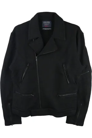 YOHJI YAMAMOTO Bikerjacke mit Reißverschluss