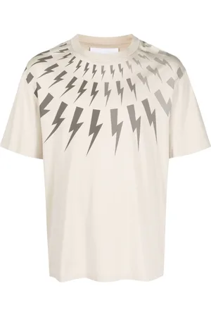 Neil Barrett T-Shirt mit Blitz-Print
