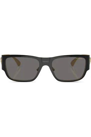 VERSACE Sonnenbrille mit Logo-Schild
