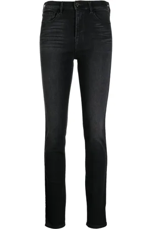 Emporio Armani Skinny-Jeans mit Logo-Stickerei