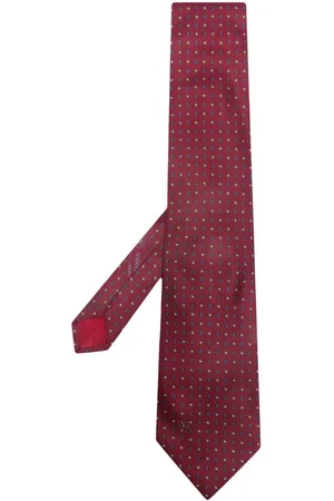 VALENTINO GARAVANI 1990 Seidenkrawatte mit Jacquardmuster