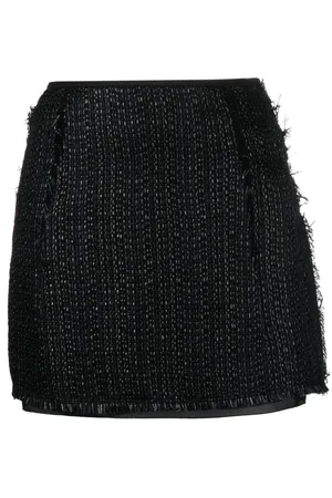 Lanvin Metallischer Minirock