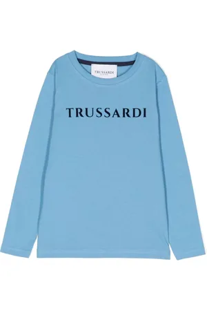 Trussardi Langarmshirt mit Logo-Print