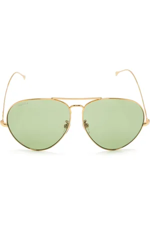 Gucci Pilotenbrille mit Logo