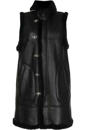 NOIR KEI NINOMIYA Langer Ledermantel