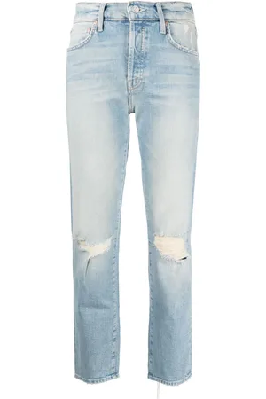 Mother The Scrapper Boyfriend-Jeans
