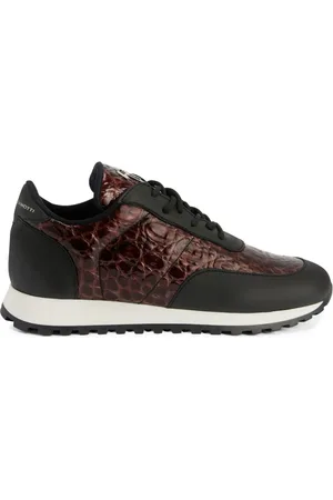 Giuseppe Zanotti Gail Sneakers mit Kroko-Effekt
