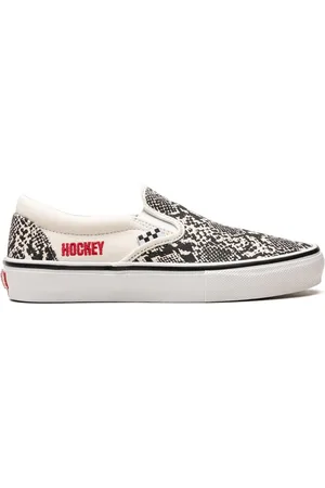 Vans X Hockey Skate Snakeskin Slip-On-Sneakers