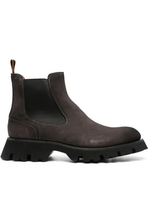santoni Frankie Stiefel aus Wildleder