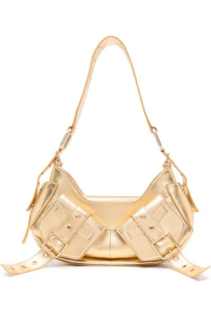 BIASIA Schultertasche in Metallic-Optik
