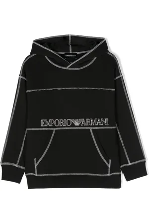 Emporio Armani Hoodie mit Logo-Print