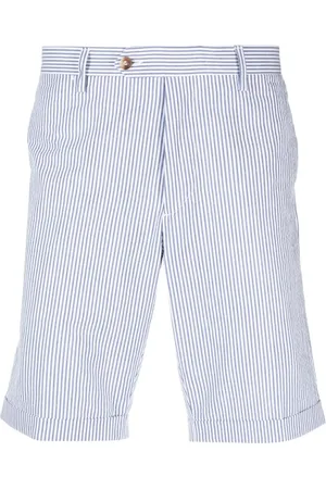 LARDINI Gestreifte Chino-Shorts