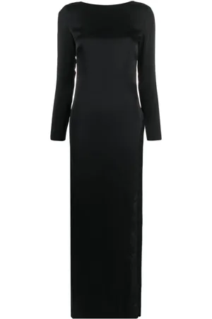 MAISON CLOSE Maxikleid aus Satin