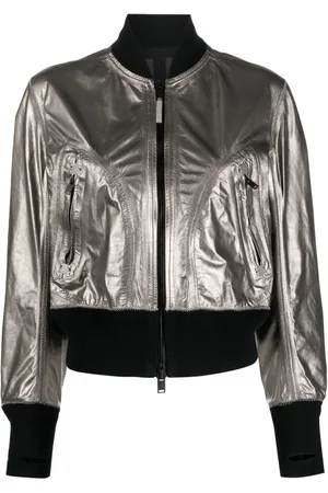 ISAAC SELLAM EXPERIENCE Bomberjacke in Metallic-Optik