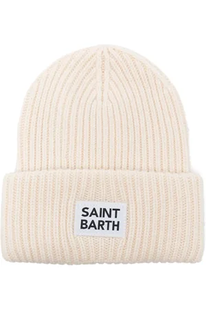 MC2 SAINT BARTH Gerippte Berry Strickmütze