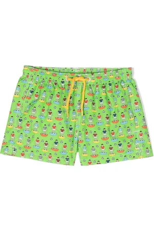 MC2 SAINT BARTH Badeshorts mit grafischem Print
