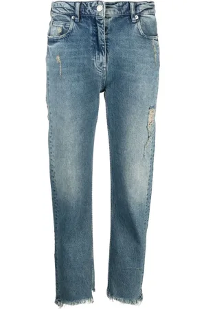 IRO Gerade Albury Jeans im Distressed-Look