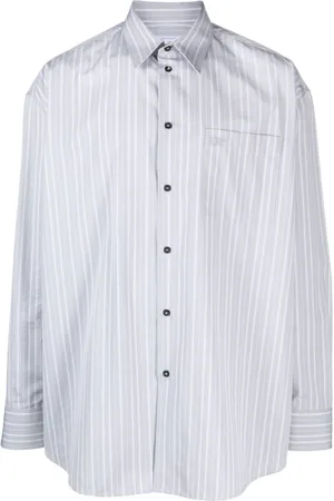 OFF-WHITE Gestreiftes Hemd im Oversized-Look